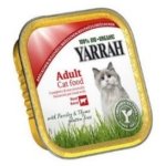 Yarrah - Adult Cat Beef Chunks with Parsley & Thyme Bio 16x100 g
