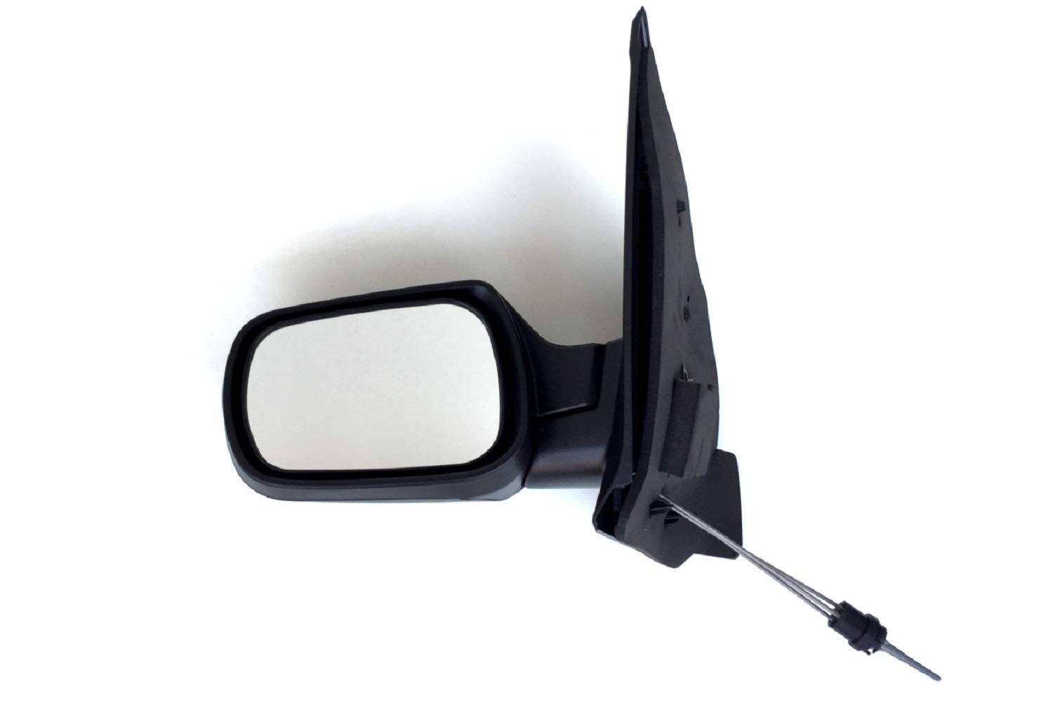 Spiegel Aussenspiegel LINKS von Pro!Carpentis kompatibel mit Fiesta V Typ JH/JD 11/2001-09/2005 schwarz manuell verstellbar