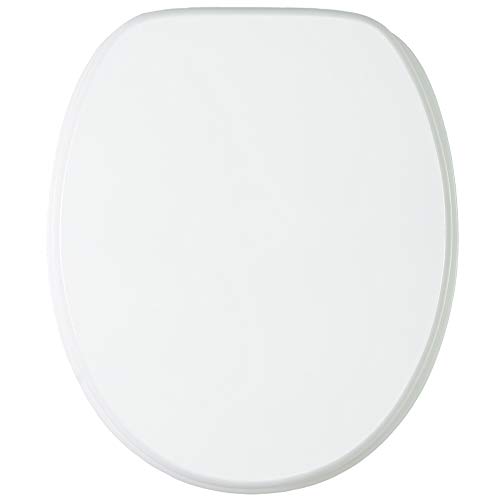 Sanilo WC Sitz mit Absenkautomatik Weiß | hochwertige Oberfläche | einfache Montage | stabile Scharniere A585430