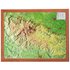 Georelief 3D Reliefkarte Harz mit Holzrahmen