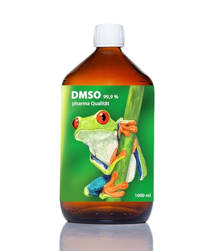 DMSO - 99,9% pharmazeutische Reinheit in der medizinischen Braunglasflasche - Dimethylsulfoxid