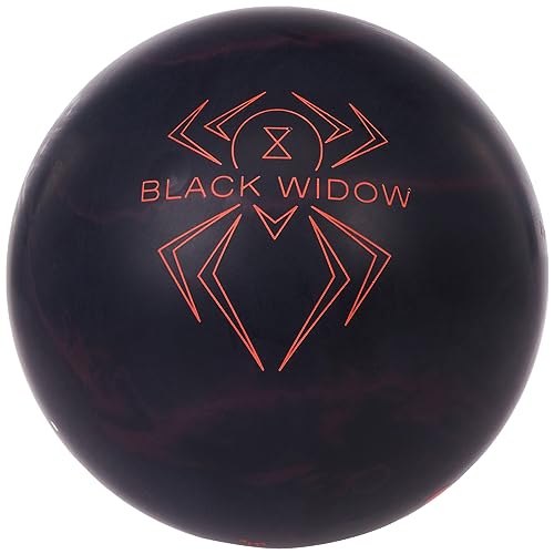 Hammer Black Widow 2.0 Bowlingball, Schwarz/Rot, 6,8 kg