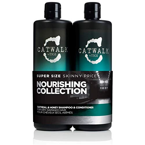 Catwalk by Tigi Oatmeal & Honey Shampoo und Conditioner, 750 ml, 2 Stück