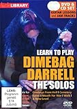 Learn to play Dimebag Darrel - The Solos (+ CD)