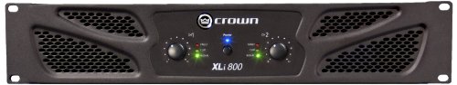CROWN XLI800 Verstärker, Schwarz