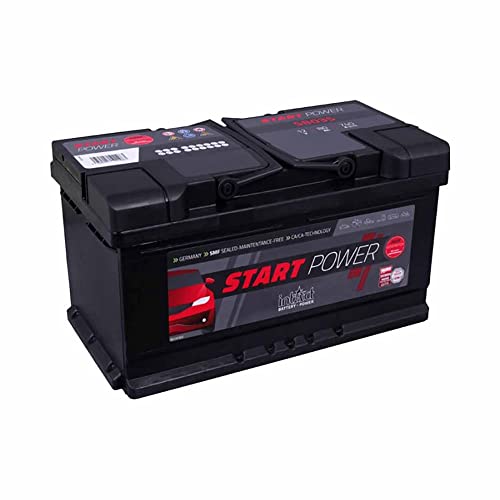 intAct Batterie Start-Power 58035, 12V 80Ah 740A