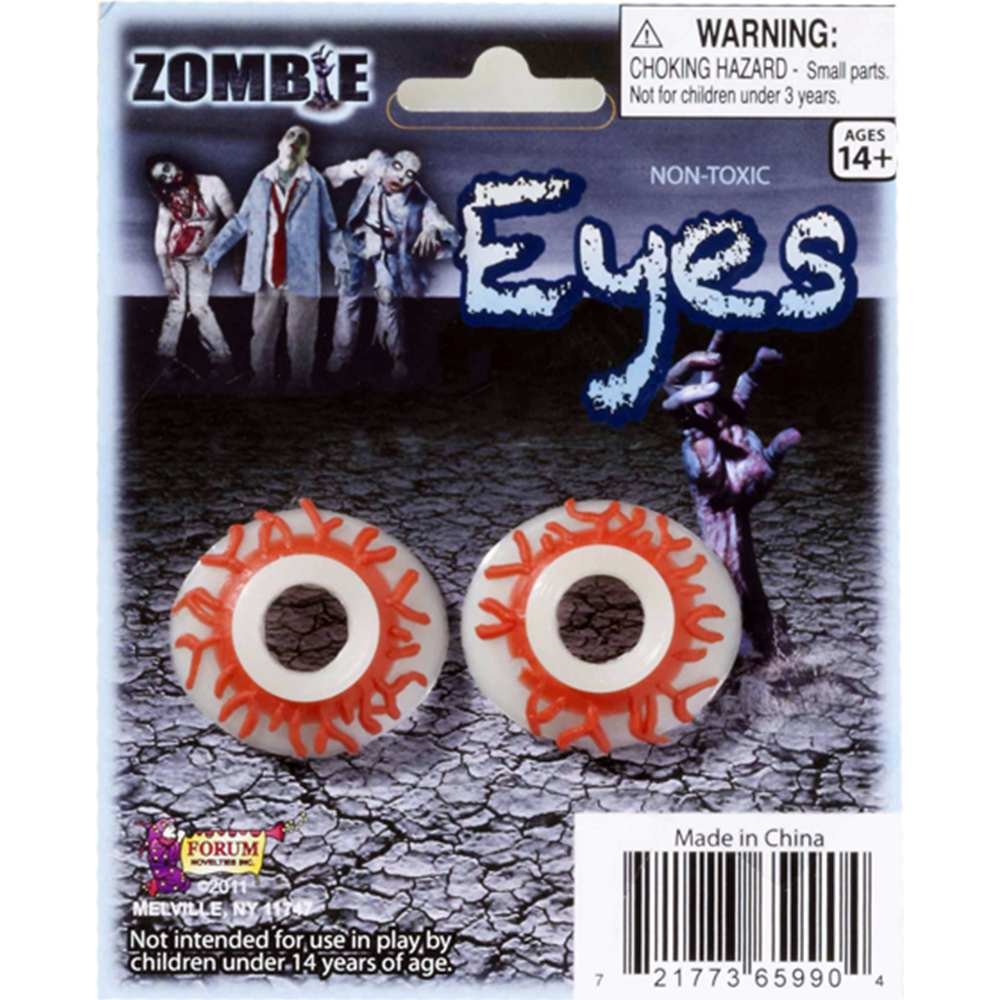 Forum Zombie Eyes Costume Eyewear Accessory
