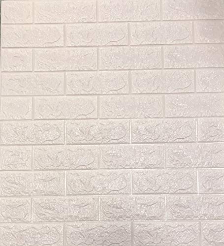 3D Tapete Wandpaneele Selbstklebend Ziegelstein Wasserdicht Wandaufkleber Tapete Wandpaneele selbstklebend Moderne Wandverkleidung in Steinoptik schnelle & leichte Montage (10 Stück, Flieder)