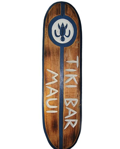 Surfboard 100cm Tiki Bar Dekoration zum Aufhängen Lounge Style