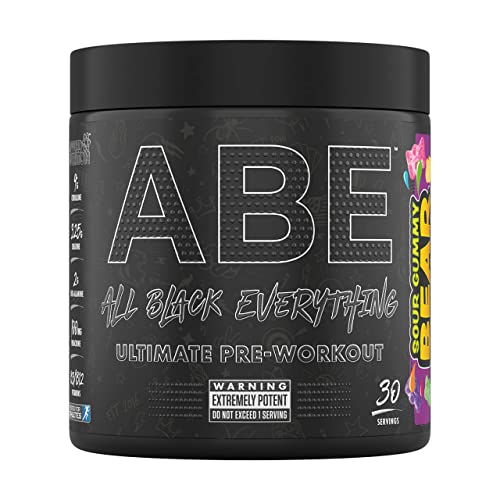 Applied Nutrition ABE - All Black Everything, Saurer Gummy Bear - 315g er Pack(x)
