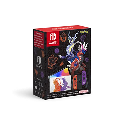 Switch Oled Pokémon Scarlet & Violet Edition (Mehrfarbig)