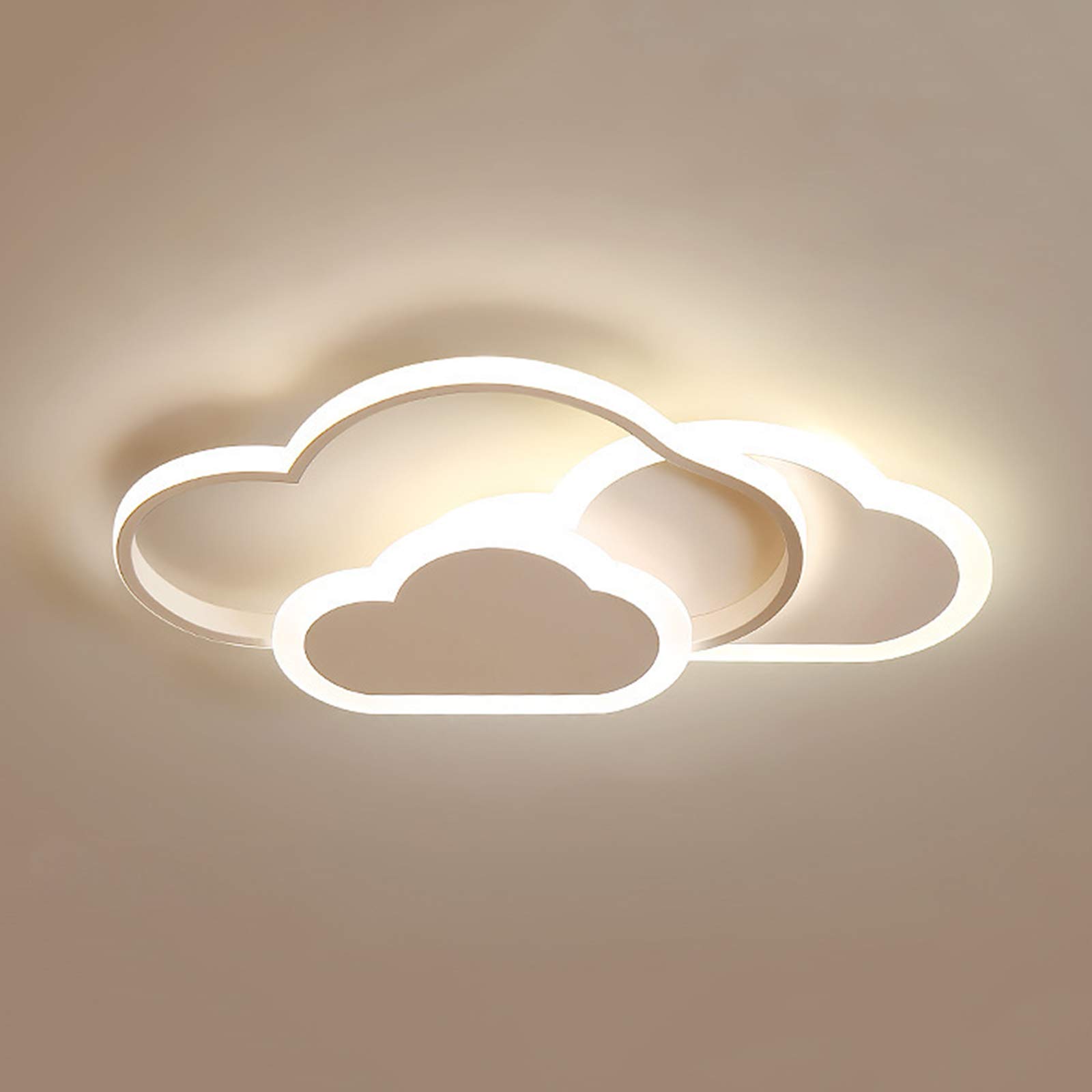 FUROMG Deckenleuchte Kinderzimmerlampe Modern Wolke kreative Schlafzimmer Lampe Licht,LED Deckenleuchte Wolkenform Deckenlampe Wohnzimmer Kinderzimmer Licht