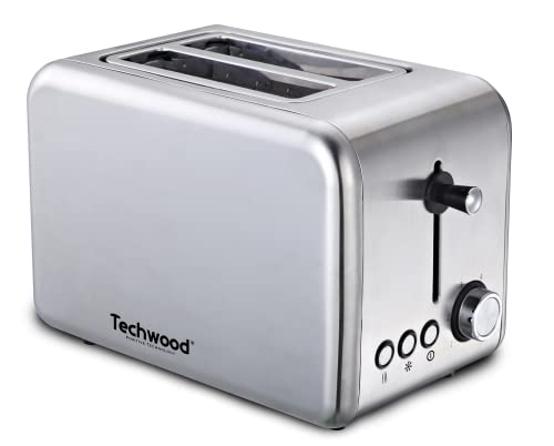 Techwood TGPI-703 Toaster, Edelstahl