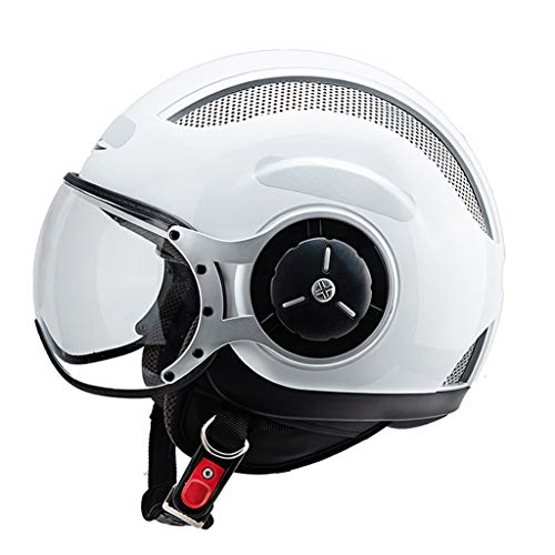 GAOZ Unisex-Adult Classic Halbhelm, Retro-motorradhelm Mit Offenem Gesicht für Motorrad-Moped-Scooter Helm DOT-Zertifiziert (53-62 cm)