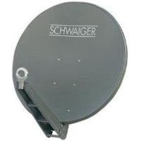 Schwaiger Premium Aluminium Offset Antenna - Satellit - Parabolantenne - Dual LNB (SPI085PA 011)