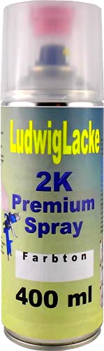 Ludwig Lacke RAL 5008 GRAUBLAU 2K Premium Spray MATT 400ml