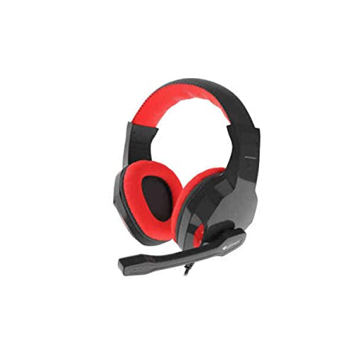 Genesis Argon 110 Gaming 2.0 Kopfhörer mit Mikrofon, 3,5 x 2, Lautstärkeregler, Rot