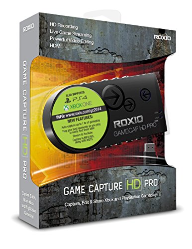 Corel Roxio Game Capture HD Pro USB 2.0 Video-Aufnahme-Gerät - Video-Aufnahme-Geräte (NTSC, 480p,576p,720p,1080i,1080p, AAC,MP3,WAV,WMA, BMP,GIF,JPG,PNG,TIF, AVI,DIVX,MOV,MP4,WMV, AAC,MP3,WAV,WMA)