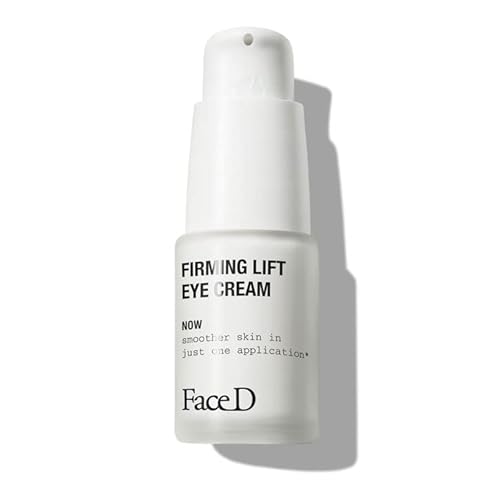 Face D - Straffende Anti-Falten Augenkonturcreme mit Hyaluronsäure und Vitamin E - 15 ml