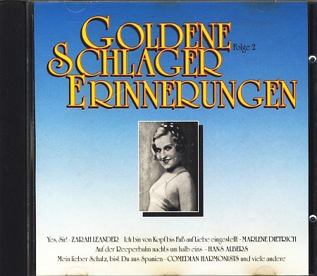 Goldene Schlagererinnerungen : Folge 2 : Audio CD : 20 Tracks ;