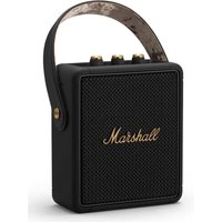 Marshall Stockwell II Tragbarer Lautsprecher - Schwarz und Messing ( Exklusiv bei Amazon)