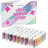 Hemway | 54 Glitzerröhrchen – Ultra Sparkle Glitter