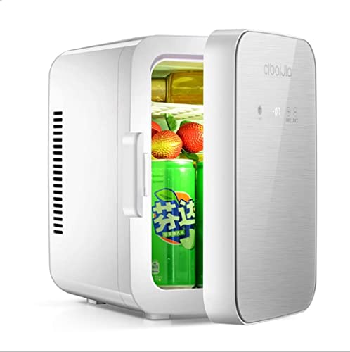 Samnuerly Cool Box Autokühlschrank, 8 Liter Autokühlschrank, tragbarer Mini-Kühlschrank, 12-V-Fahrzeug-DC-Stromversorgung, intelligenter Kälte-Heizungsthermostat.