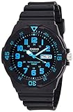 Casio Collection Herren-Armbanduhr MRW 200H 2BVEF, schwarz/Blau