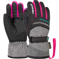 Reusch Kinder Bolt GTX Junior Handschuh, Black/Black Melange/pink glo, 4.5