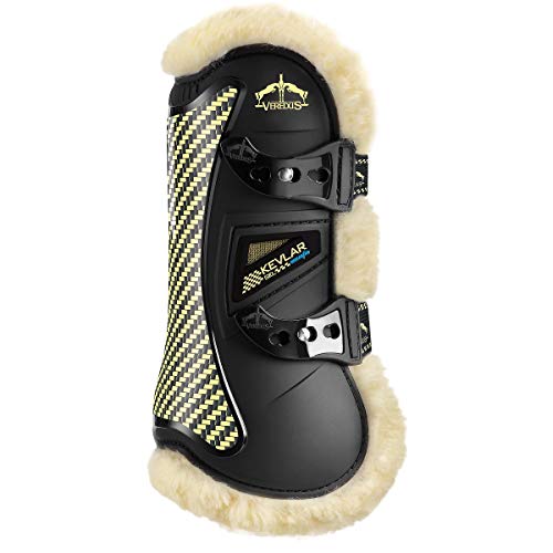 Veredus KV Gel Vento STS Front with Sheepkin Tendon Boot Small Black