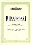 Kinderstube + Lieder und Taenze des Todes. Gesang Mittel, Gesang Tief, Klavier