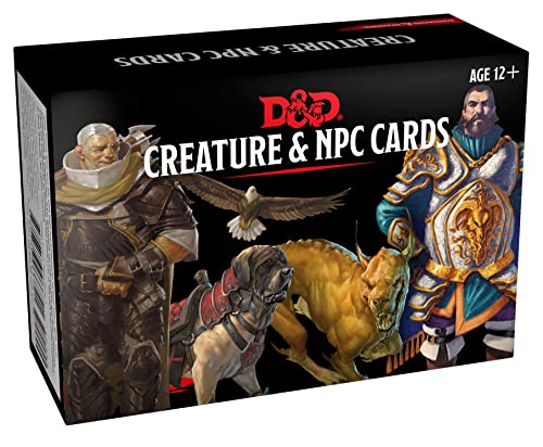 Dungeons & Dragons Spellbook Cards: Creature & NPC Cards (D&D Accessory - Englische Version)