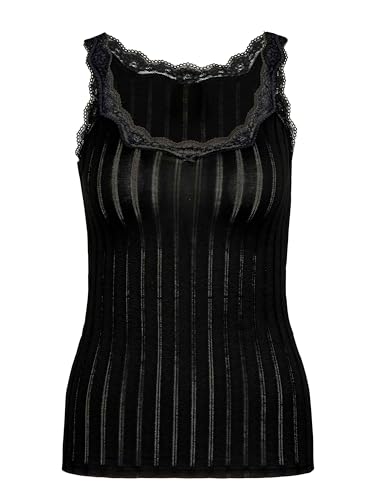 Calida Etude Toujours Damen Top ohne Arm Unterhemd, (Schwarz 992), 40 (Herstellergröße: L)