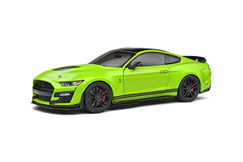 Solido S1805902 1:18 2020 Shelby GT500-Grabber Lime Ford Collectible Miniaturauto grün