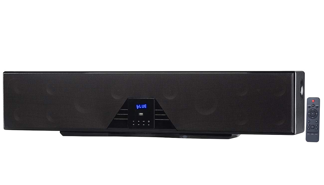 auvisio Soundsystem: 6-Kanal-3D-Soundbar, 5.1-Surround-Sound, Bluetooth 5, HDMI, 310 Watt (Heimkinosystem, Soundbar mit Basslautsprecher, Verstärker)
