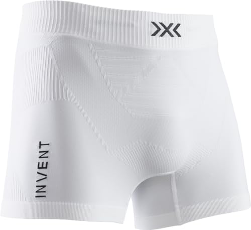 X-Bionic Herren Invent Boxer Shorts, Arctic White/Opal Black, S