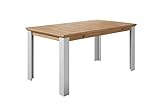 trendteam smart living - Esstisch Tisch - Wohnzimmer - Landside - Aufbaumaß (BxHxT) 160 x 78 x 90 cm - Farbe Artisan Eiche mit Lichtgrau - 2118162F4