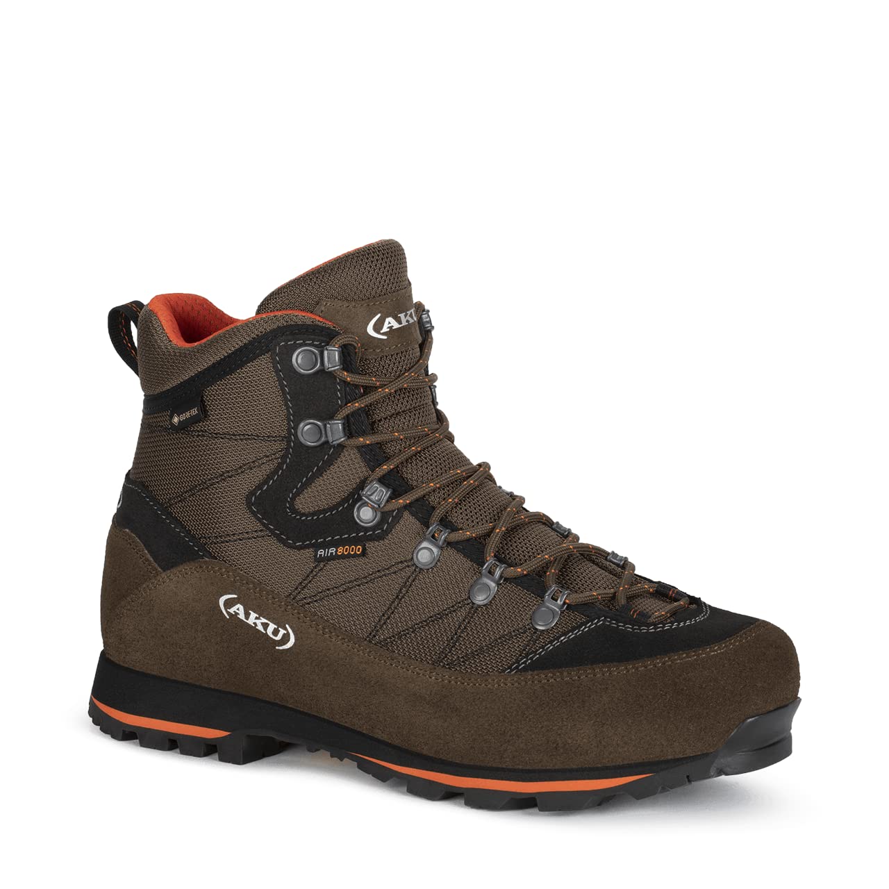 AKU Trekker Lite III Wide GTX Men Größe UK 8,5 brown/orange