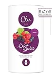 CLU Lean Shake Waldbeere | 25 Portionen cremiger Mahlzeitersatz mit Protein & Superfoods | Gesunde Diät Shakes, Eiweißshake wenig Kalorien & 60 Vitalstoffe - 750g Pulver