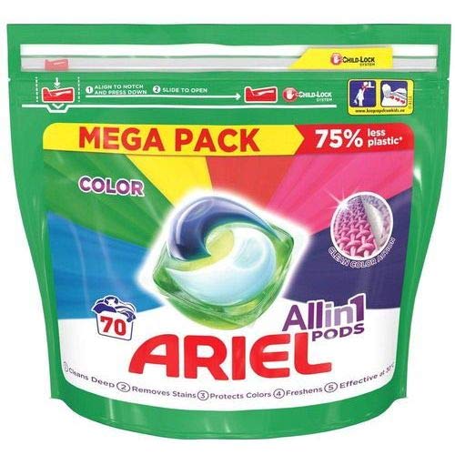 Ariel All-in-1 PODS Waschmittel COLOR - 70 Waschladungen / 70 kapseln