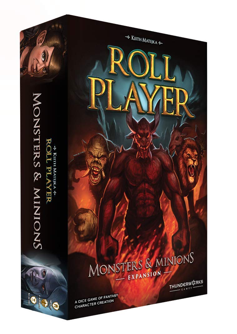 Thunderworks Games TWK2002 Roll Player: Monsters & Minions Expansion, Mixed Colours