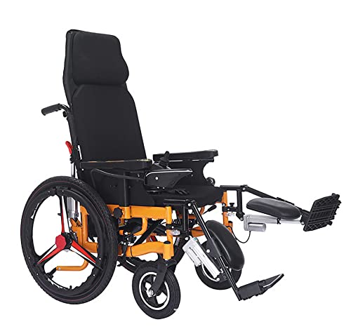 Rollstuhl Elektrorollstuhlrollstuhl Elektrischfaltbar45cmöffnen/Schnellumklappen Optional24V12A-40ALithiumbatterie, DieBis zu 40 KilometerAkkulaufzeit 360 ° Joystick, Gelten für ältere Menschen