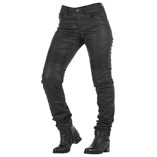 Overlap Imola Night Jeans für Damen, zugelassen, Schwarz, Größe 30