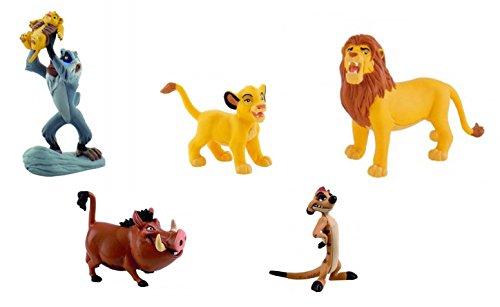 Bullyland König der Löwen alle 5 Figuren als Set
