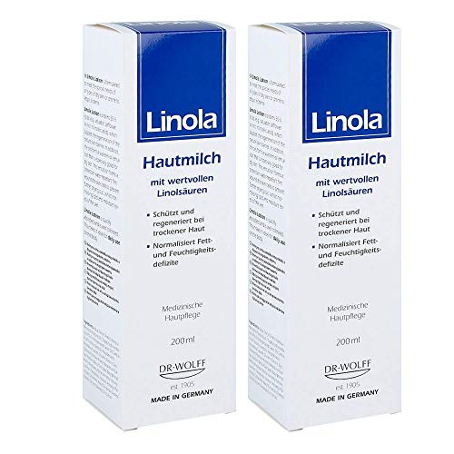 Linola Hautmilch 2X200Ml Inklusive Einer Handcreme Von Vitenda , 200 Ml (2Er Pack)