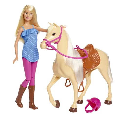 Mattel Anziehpuppe "Barbie Pferd & Puppe"