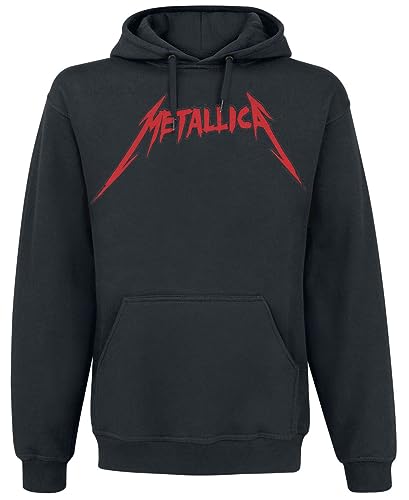 Metallica Skull Screaming Red 72 Seasons Männer Kapuzenpullover schwarz XL