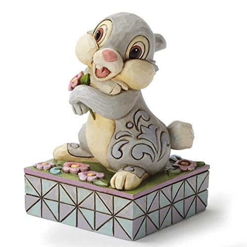 Enesco 4032866 Figur Disney Tradition, Spring Has Sprung Thumper , 10,8 x 10,8 x 15,2 cm