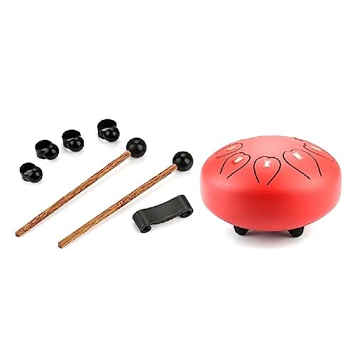 FuBESk Stahl Zunge Trommel Set Percussion Instrument Handpan Drum Mit Tasche Musik Buch Und Schlägel Für Meditation Unterhaltung