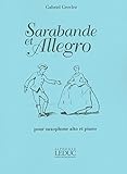 GROVLEZ - Sarabande et Allegro para Saxofon Mib y Piano